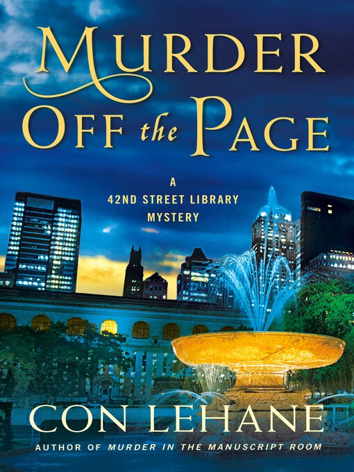 Title details for Murder Off the Page by Con Lehane - Available